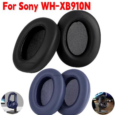 Cuscinetti Auricolari Per Cuffie Sony WH-XB910N Sostituzione Cuscinetti Auricolari Copertura Cuscinetto Pelle Proteica Auricolari Cuscinetti Auricolari Schiuma a Memoria