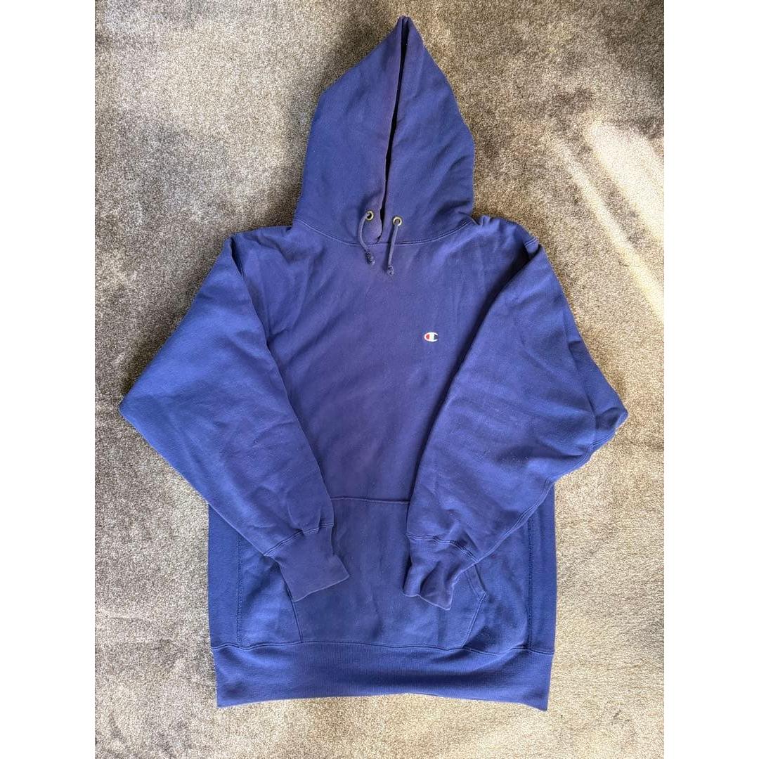 90s USA Champion Reverse Weave Parka XXL Purple