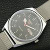 VINTAGE REFURBISHED SEIKO 5 AUTOMATIC 6309A JAPAN MENS BLACK WATCH a441394-5 Sk-a441394