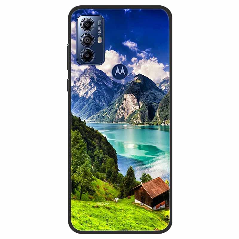 Für Motorola Moto G Play 2023 Hülle Weiche Silikon-Rückseite für Moto G Play 2023 Hülle GPlay 2023 Schwarze Handyhülle