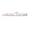ABS Dual Motor Letters Rear Boot Tailgate Trunk Logo Emblem Badge Car Sticker Decal for Tesla Model 3 Model X Model S Y