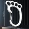 Easy Removal Key Ring Multi-Ring Key Ring With Buckle Cute Kitten Key Holder  For Men Women