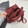 Women's Solid Color Handbag Shoulder Crossbody Bag