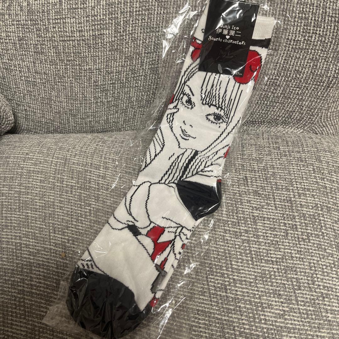 Junji Ito Sanrio Characters Socks
