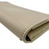 Balenciaga 736732 Continental Wallet Leather Envelope Purse Beige Leather Women Used