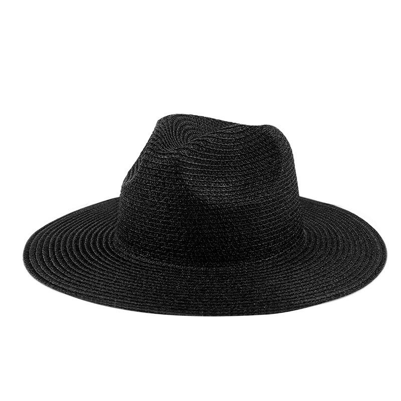 Unisex Panama Silver Silk Shiny Raffia Cowboy Fedora Hat