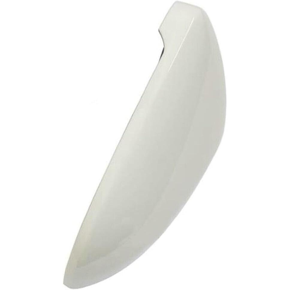 Left+Right Rearview Mirror Cover Side Mirror Caps for VW Golf GTI MK7 2015 2016 2017 2018 2019 2020 2021 White