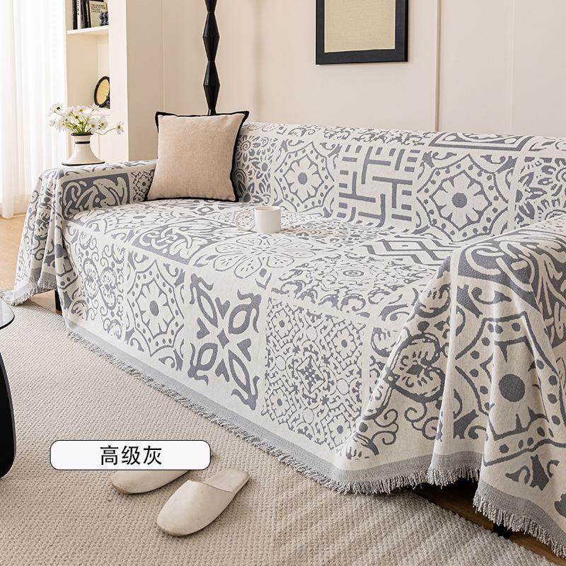 Chenier Sofa Cover Towel, Sofa Blanket Cover Towel All-inclusive Universal Sofa Cover, Dust-proof Four-season Universal Sofa Cushion