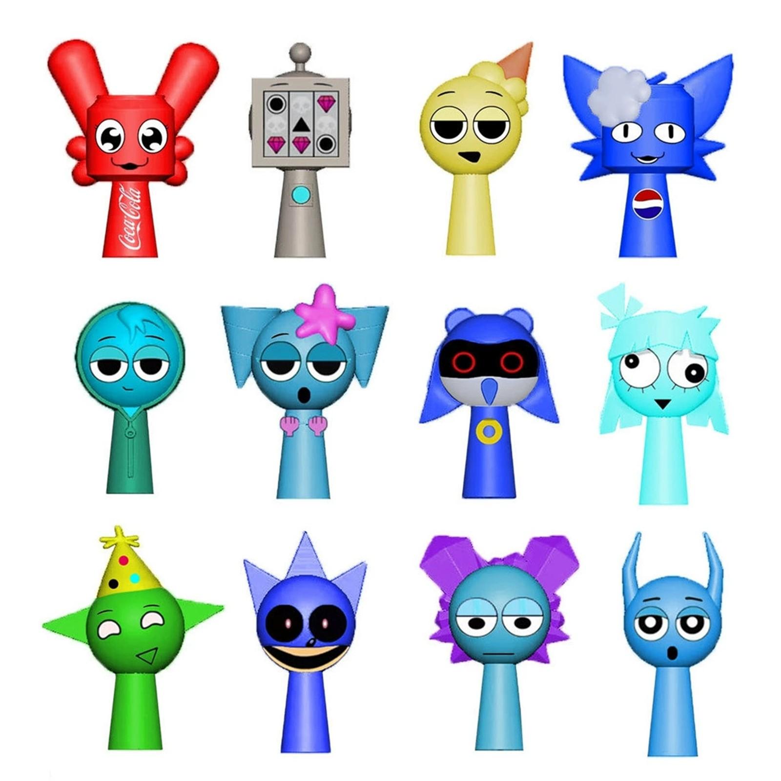 

Фигурки, игрушки, полный набор, серый, подарки на день рождения для любителей игр ужасов, музыки, взрослых и детей One Size