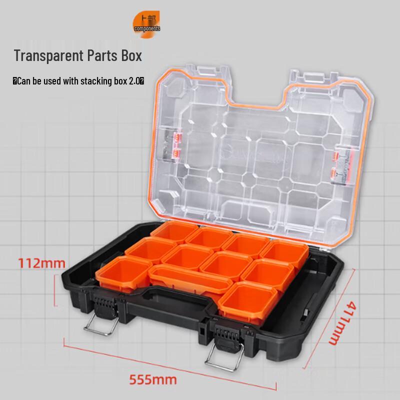 Heavy-Duty Stackable Tool Storage System