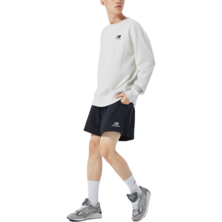 New Balance Sweatshirt Unisex Light Gray UT21501-SAH