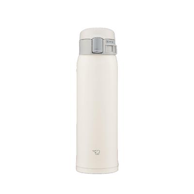 Thermos 480ml One-Touch Mug Lightweight & Compact Standard Keep Warm/Cold, Pale White SM-SF48-WM