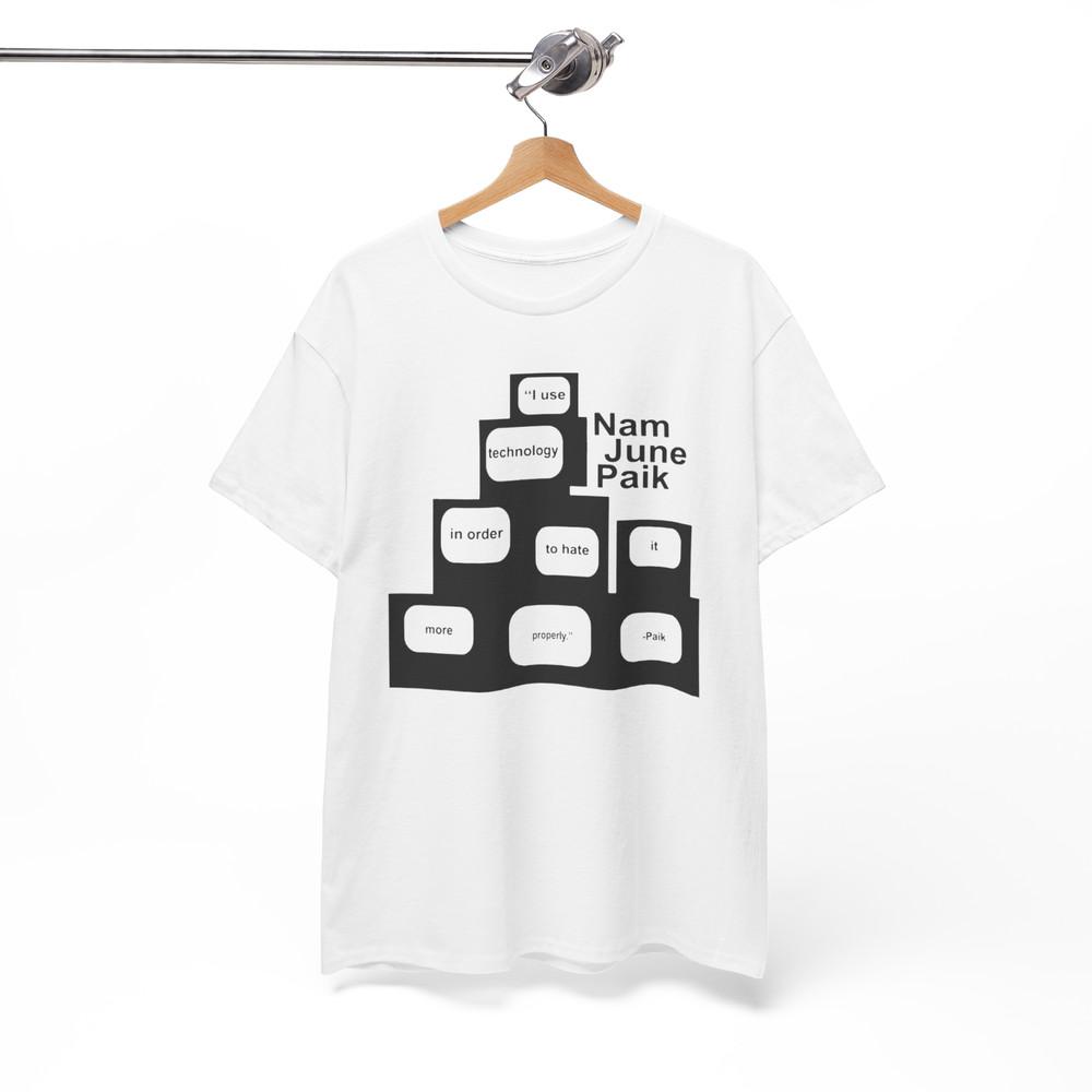 Nam June Paik T-Shirt  Unisex Tee Unisex T-Shirt S