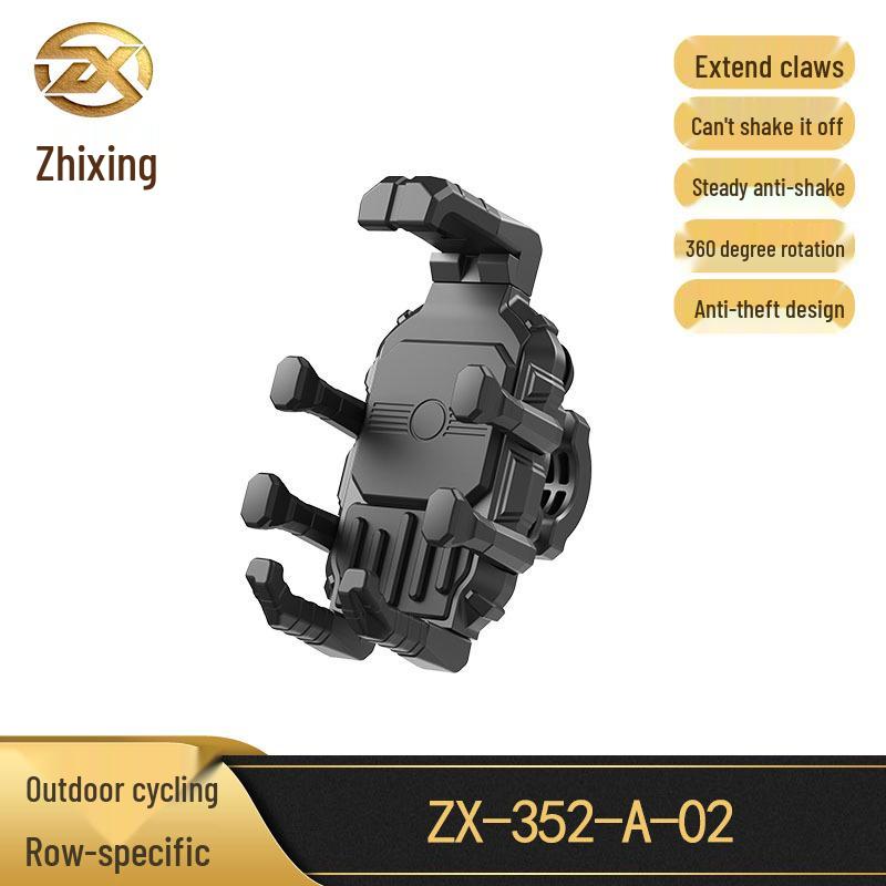 

Durable Motorcycle Phone Holder for Outdoor Adventure - Fits Large Phones