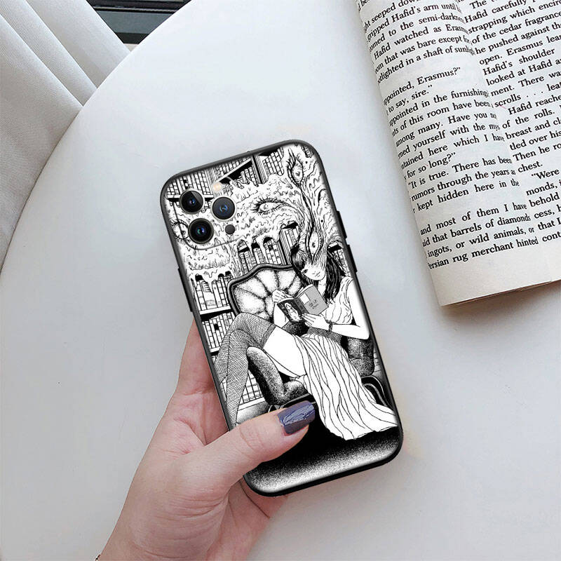 MH79 Junji Ito Tomie Phone Shell Case for iPhone 7 8 11 12 13 14 15 16 17 16E XS Pro Max XR X SE Air