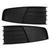 1pair Front Bumper Lower Grille 5E08073679B9 Left Right Fog Lamp Grille Cover for OCTAVIA 5E 2013
