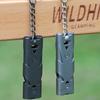 Stainless Steel High-Decibel Survival Whistle Loud, Dual-Chamber Design for Emergency Rescue Outdoor Safety