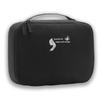 Women' Cosmetic Bag, Foldable Organizer, Black Travel Case
