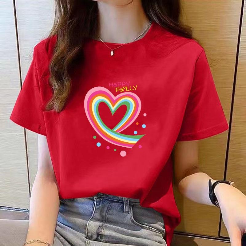 Short sleeved top for girls, Korean version T-shirt, women's clothing shirt, women's top, short sleeved T-shirt, women's clothing new style