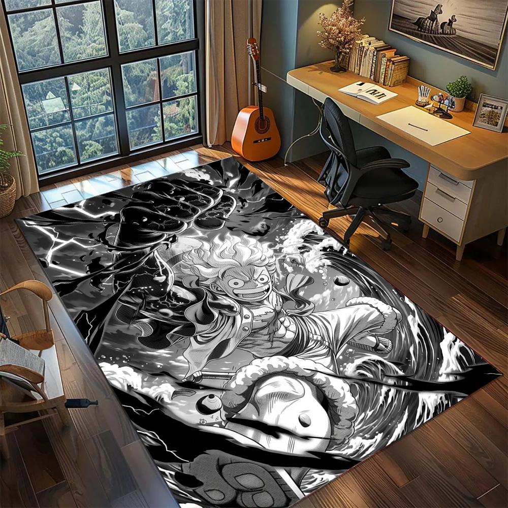 Anti-Slip One Piece Floor Mat Carpet Washable Large Area Rug for Gamer Room Bedroom Home Decor