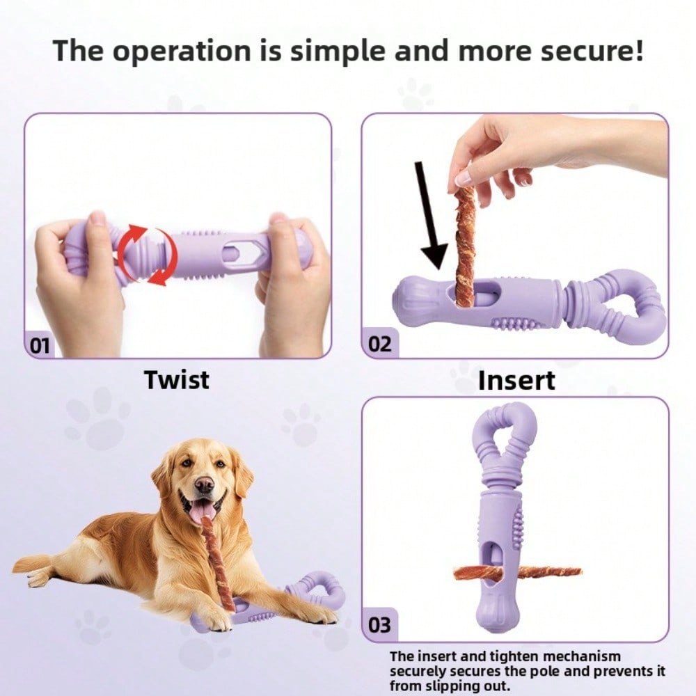 Pet Dog Toy Teeth Grinding Snack Bar Pet Supplies