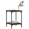VidaXL Table basse chêne marron 40x40x55 cm bois d'ingénierie 832827