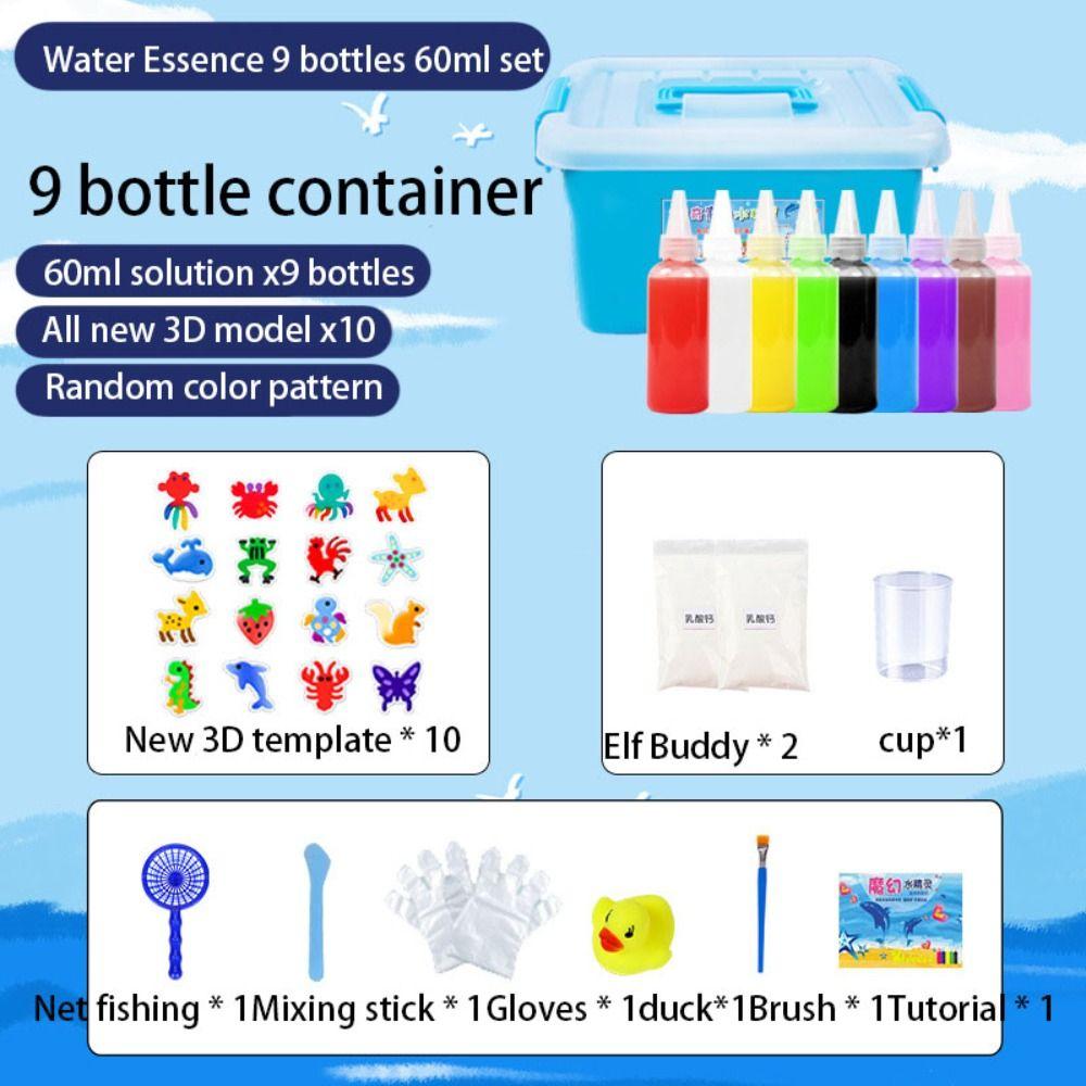 DIY Material Set Magic Water DIY Set Magic Water Elf Ocean Mold Kit  Montessori Education Toy