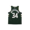 Nike NBA Sports Basketball Jersey/Vest SW Fan Edition Milwaukee Bucks Alphabet 34 Green Men's 864489-323
