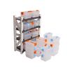 5pcs Waterproof Beading Storage Case Transparent Mini Storage Drawer Mini Storage Box  Ornament