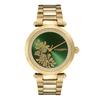 Authorized Retailer Olivia Burton Signature 34mm Floral Green Gold Bracelet Watch [OLIVIA BURTON] Women's T-Bar & (ob24000043)