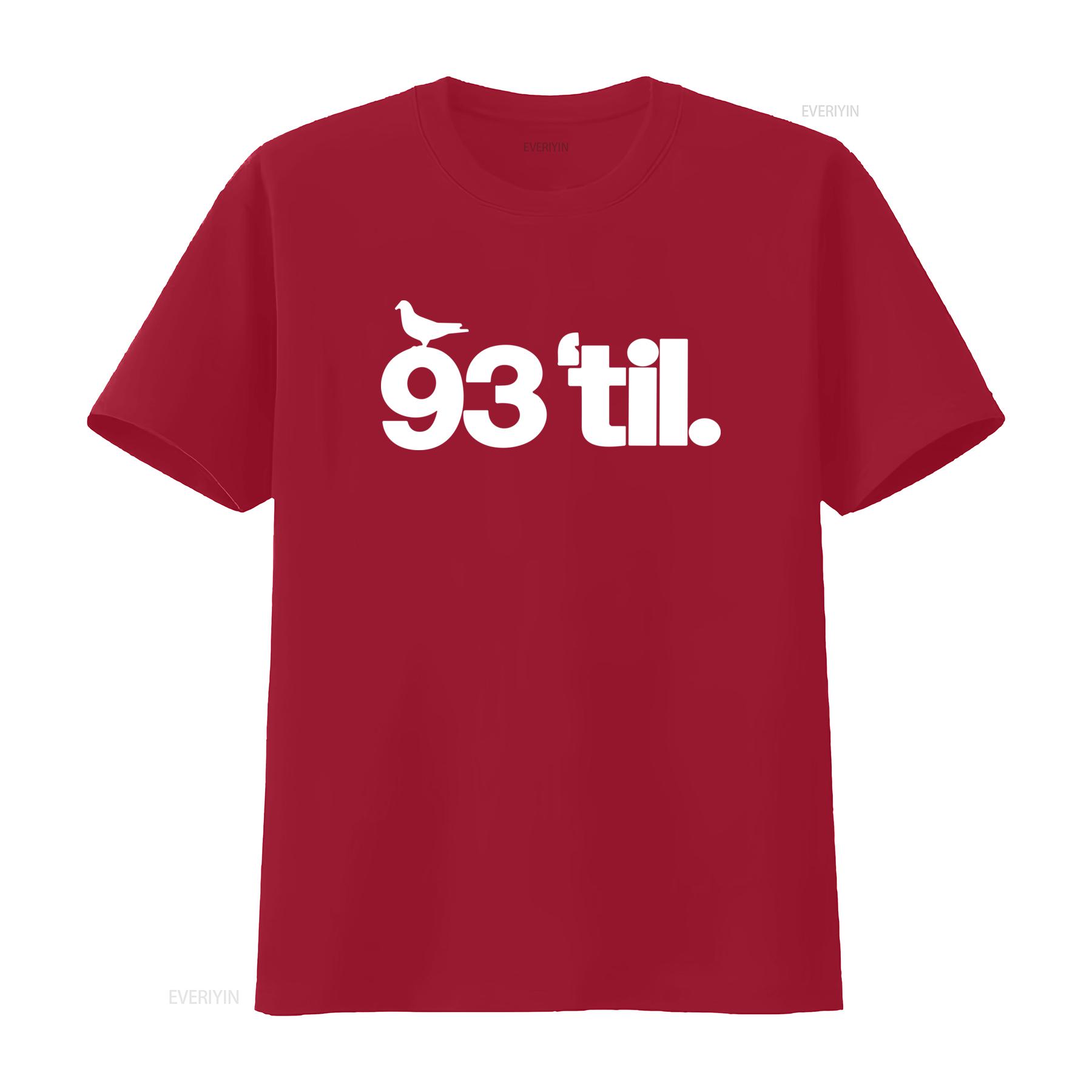 

93 Til Infinity T Shirt Del Souls Of Mischief Hiero Bay Area Hip Hop Classic Design Print vintage Washed Breathable Casual S
