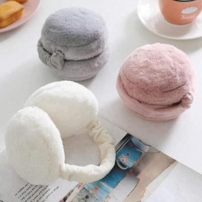 Macaron Folding Earmuffs Winter Accessories