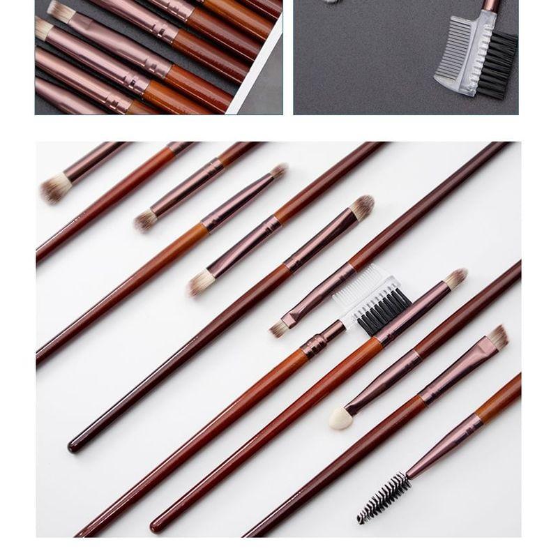 Choyu - Set mit 12: Augen-Make-up-Pinsel