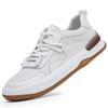 European station men's shoes summer hollow breathable crooked clown shoes trend versatile casual white shoes men's board shoes trend