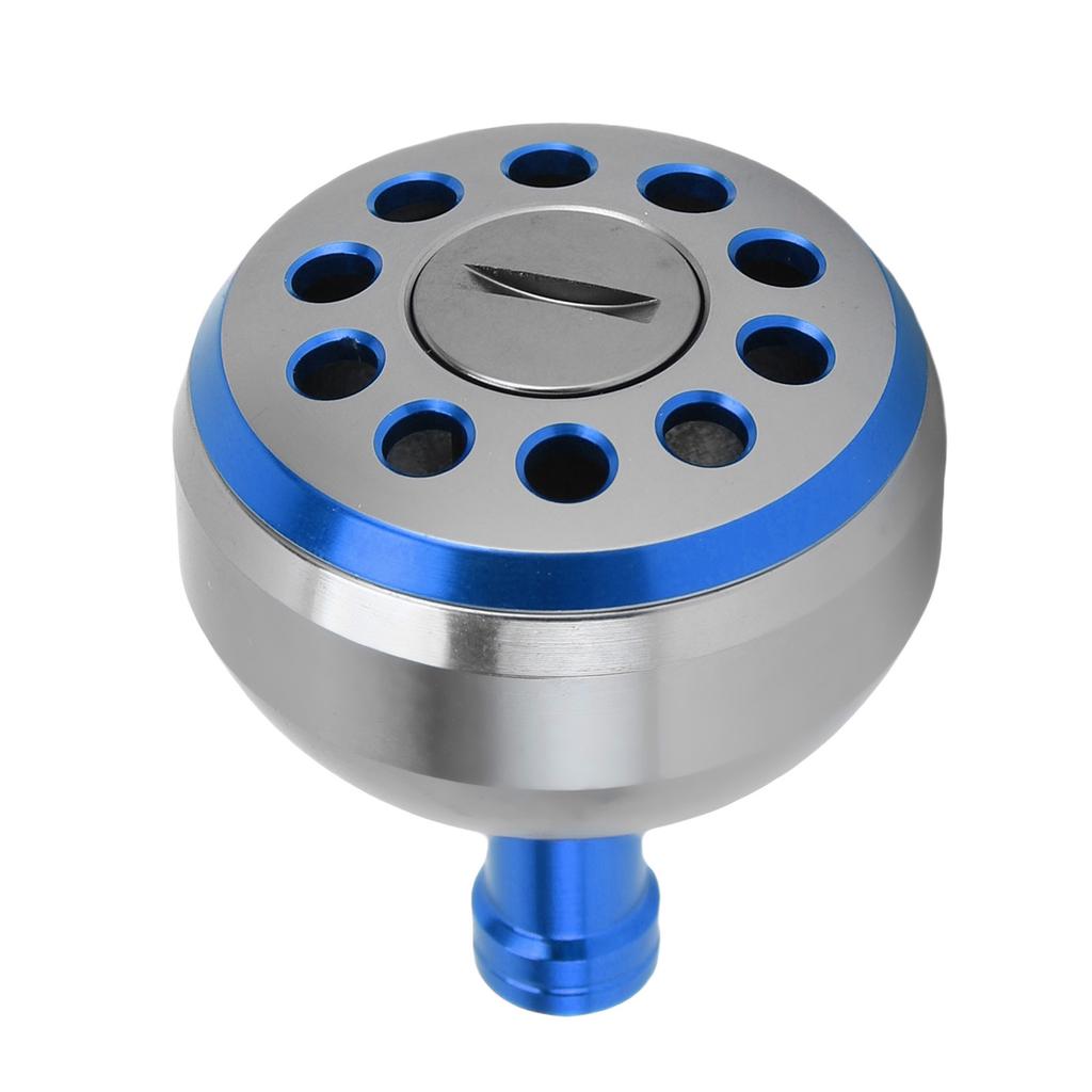 Fishing Reel Power Knob 38mm Aluminum Alloy Fishing Reel Replacement Handle Grip Fit for S A D Baitcasting Reel Modification Blue