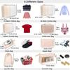 7pcs Cubes for Suitcases,Packing Cubes with Shoe Cosmetics Clothing Accessories Bags Packing Cubes for Travel Luggage Organizer
