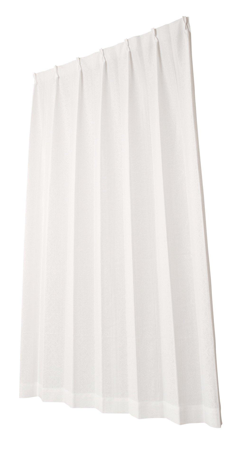 

Univer Mirror Lace Angle 200cm Wide x 213cm 1 Panel Curtain, Lace, White, Long, белый