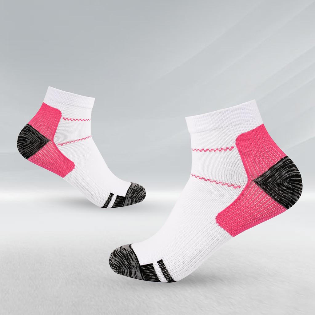 Men's and Women's Compression Crew Socks Outdoor Sports Socks Basketball Running Badminton Tennis Pickleball Socks