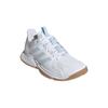Adidas court flight sneakers breathable mesh White/Light Blue
