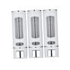 Stylish Shampoo Bottles & Soap Dispensers, Wall-Mounted, 400ml, Set of 3, Magnetic, Refillable Bottles, Magnetic Pump, Bathroom Storage, Bathroom Good