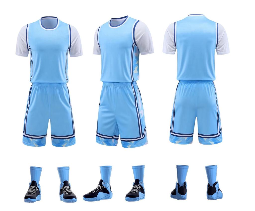 Basketball Uniform Set 281: Adult Unisex Two-Piece Look