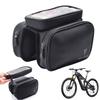Cell Phone Holder Mount Bag Fit Smartphone Below 7 Inch Touch Screen Bike Cell Phone Holder Bicycle Pouch Cycling Accessories