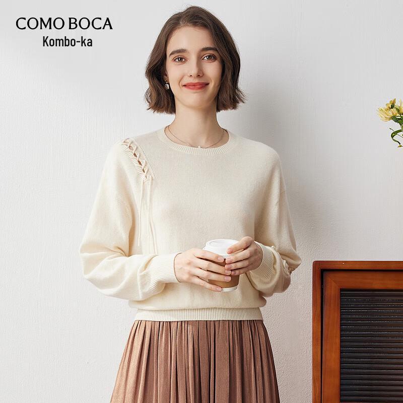 Women's Loose Fit Cashmere Drop Shoulder Sweater