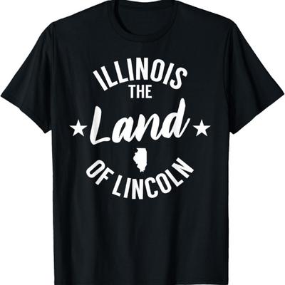 Illinois The Land Of Lincoln T-Shirt