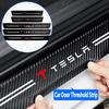 1/4/5 Stück Kohlefaser Auto Türschwellenschutz Aufkleber Auto Zubehör Für Model Cybertruck Juguete Roadster Coil Bonina