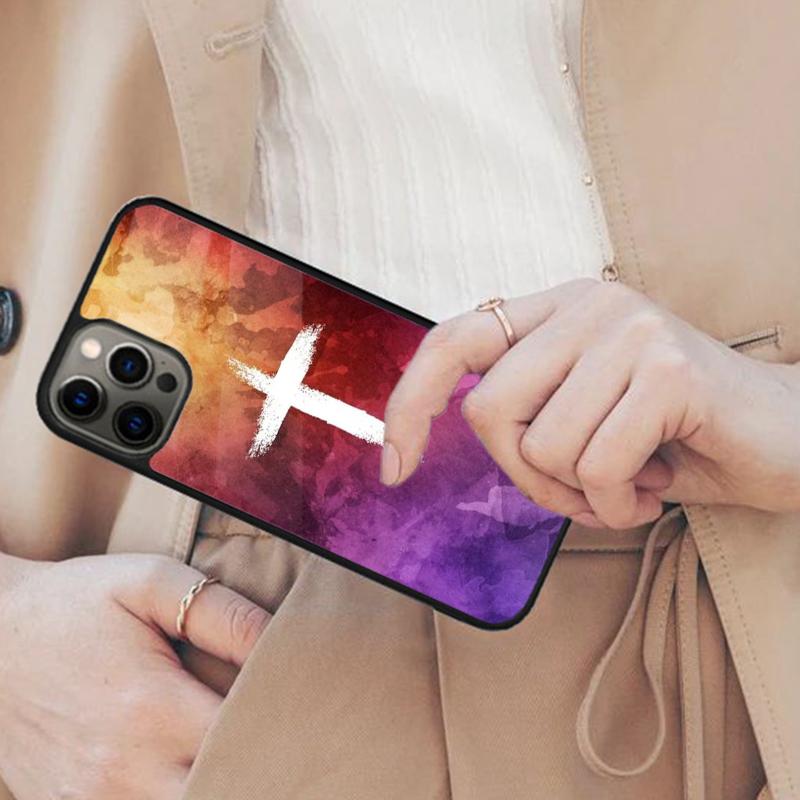 Christian Cross Magnetic Phone Case For APPLE iPhone 17 Air 16 14 13 12 Pro Max 15 Plus Wireless Charge With MagSafe Cover