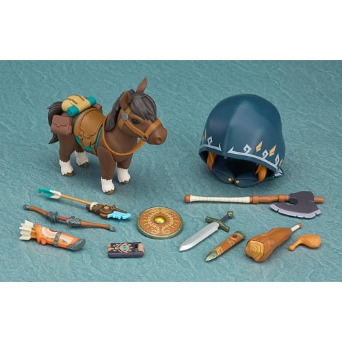 GOOD SMILE COMPANY Nendoroid The Legend of Zelda: Breath of the Wild Link Breath of the Wild Ver. DX Edition Non-Scale Plastic Painted Articulated Fig