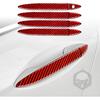 for Honda Accord 9th Gen 2013-2017 Accessories Door Handle Red | Real Carbon Fiber, for Honda Accord 9th Gen 2013 2014 2015 2016 2017, Interior Trim
