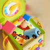 Baby Cute Activity Cube For Toddlers Ages 0-2 Cartoon Activity Play Cube With Music Educational Learning Toys