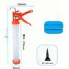 Manual Labor-Saving Thickened Plastic Caulking Gun for Adhesive and Sealant Application